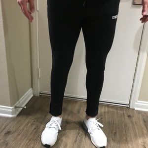 Men’s Gymshark Black Slim-Fit Joggers
